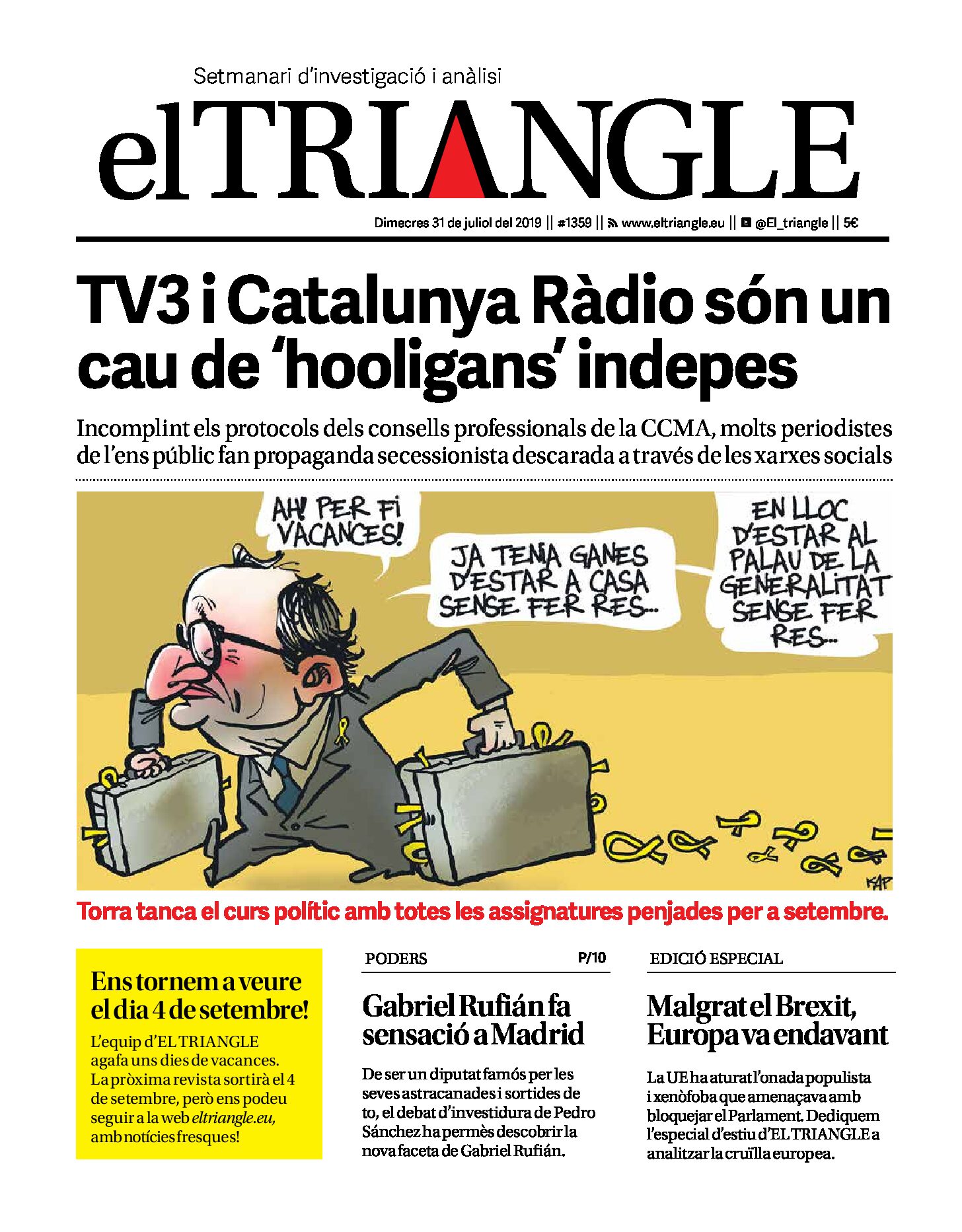 TV3 i Catalunya Ràdio són un cau de 'hooligans' indepes