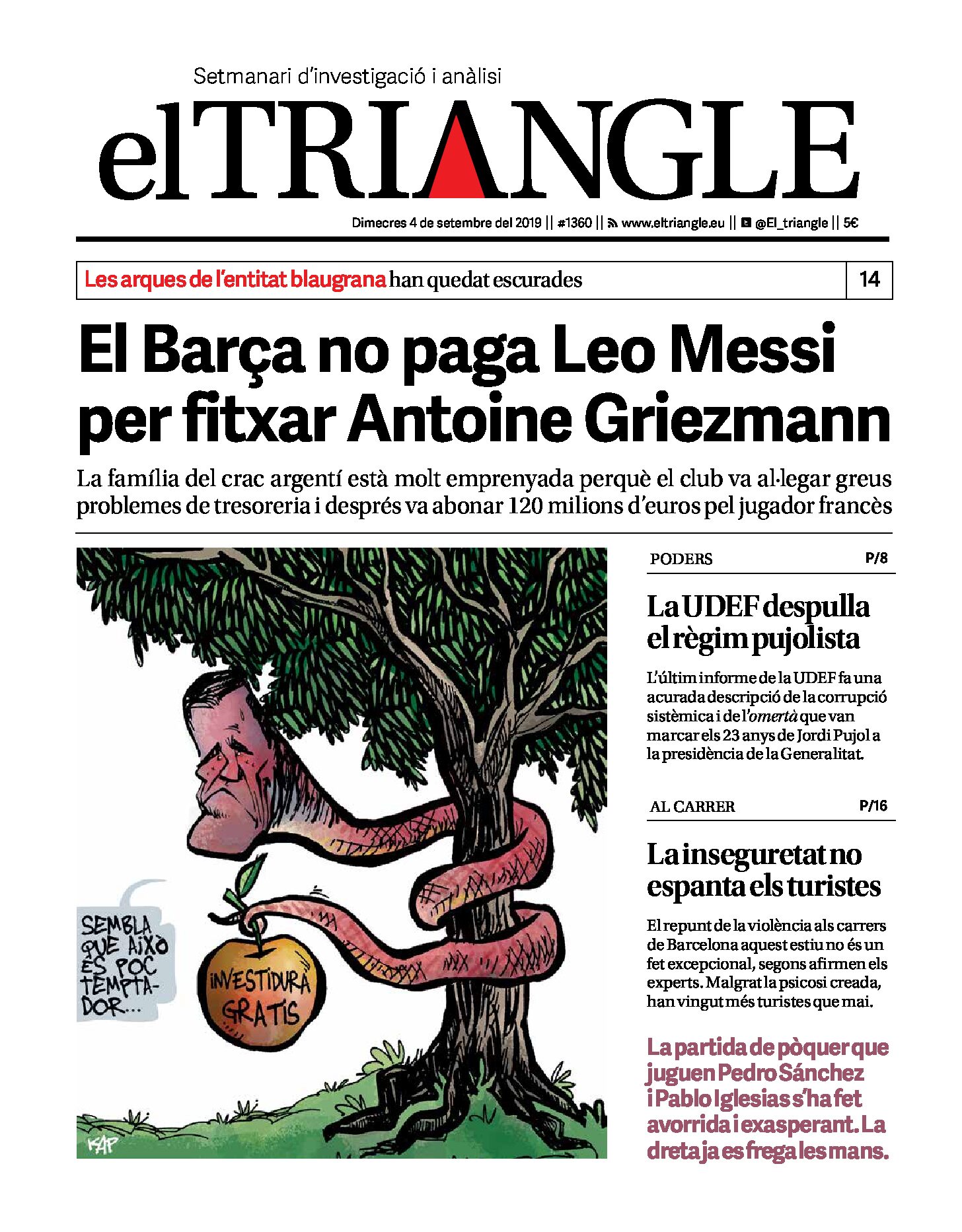 El Barça no paga Leo Messi per fitxar Antoine Griezmann