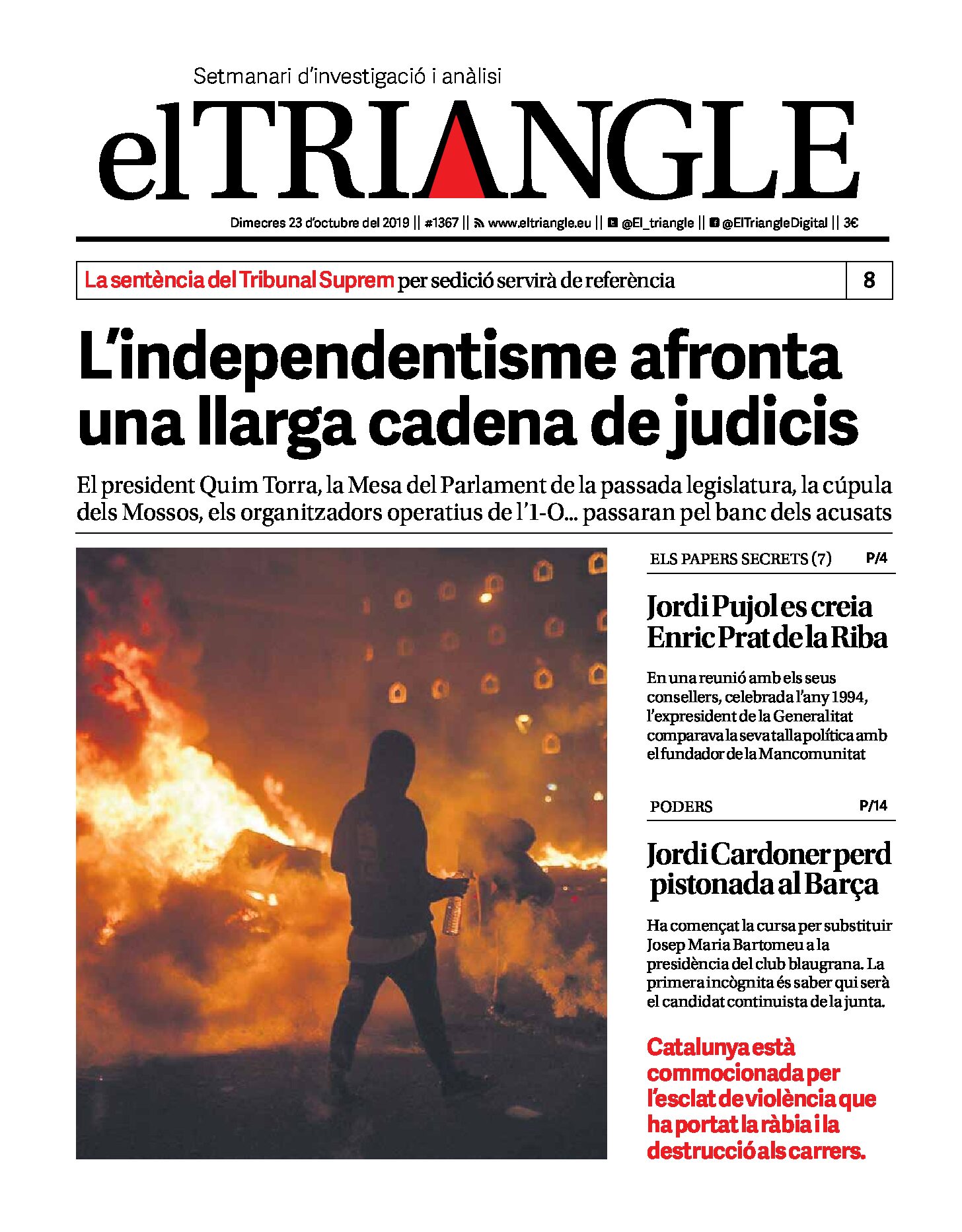 L'independentisme afronta una llarga cadena de judicis
