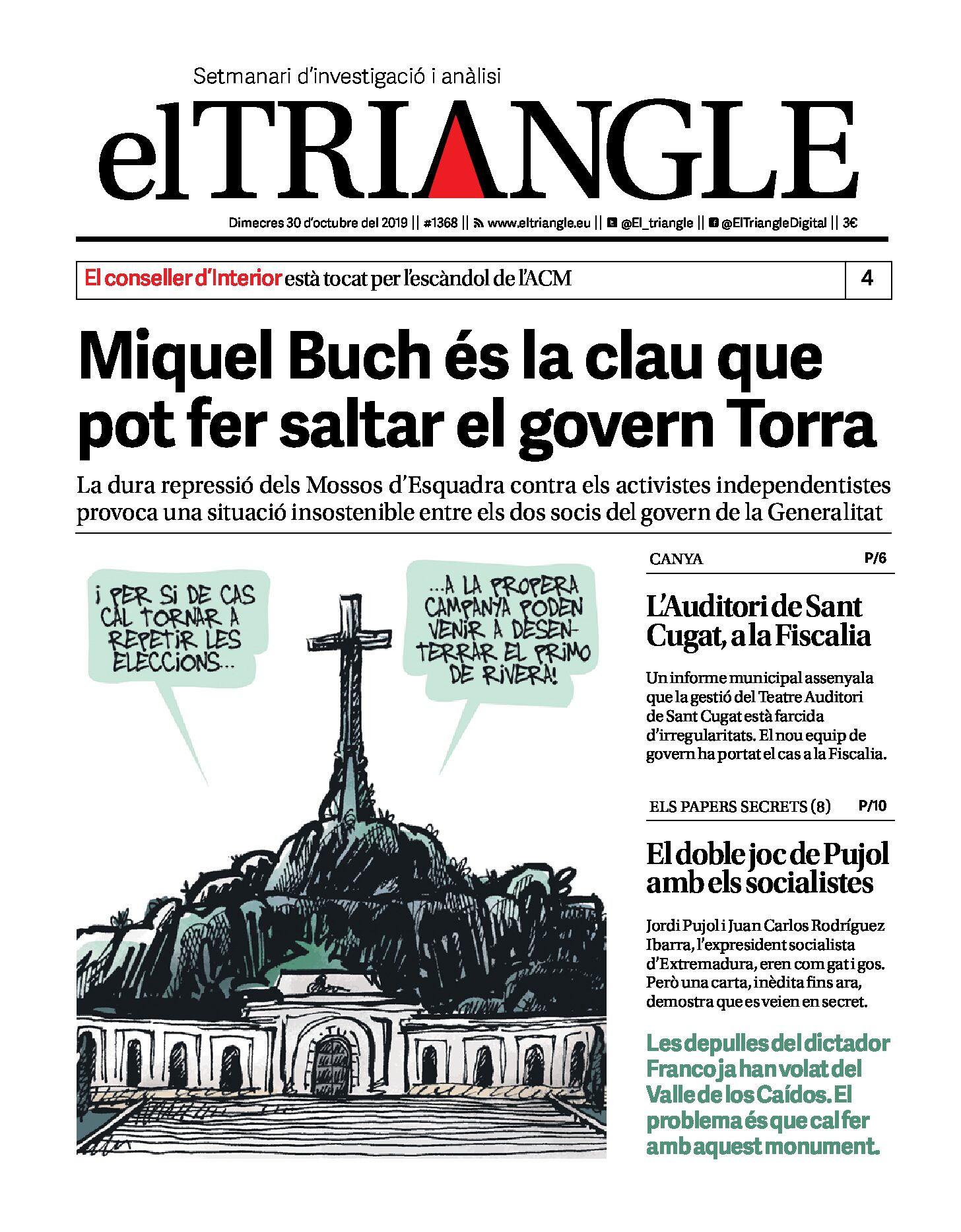 Miquel Buch és la clau que pot fer saltar el govern Torra