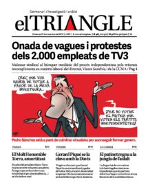 Onada de vagues i protestes dels 2.000 empleats de TV3