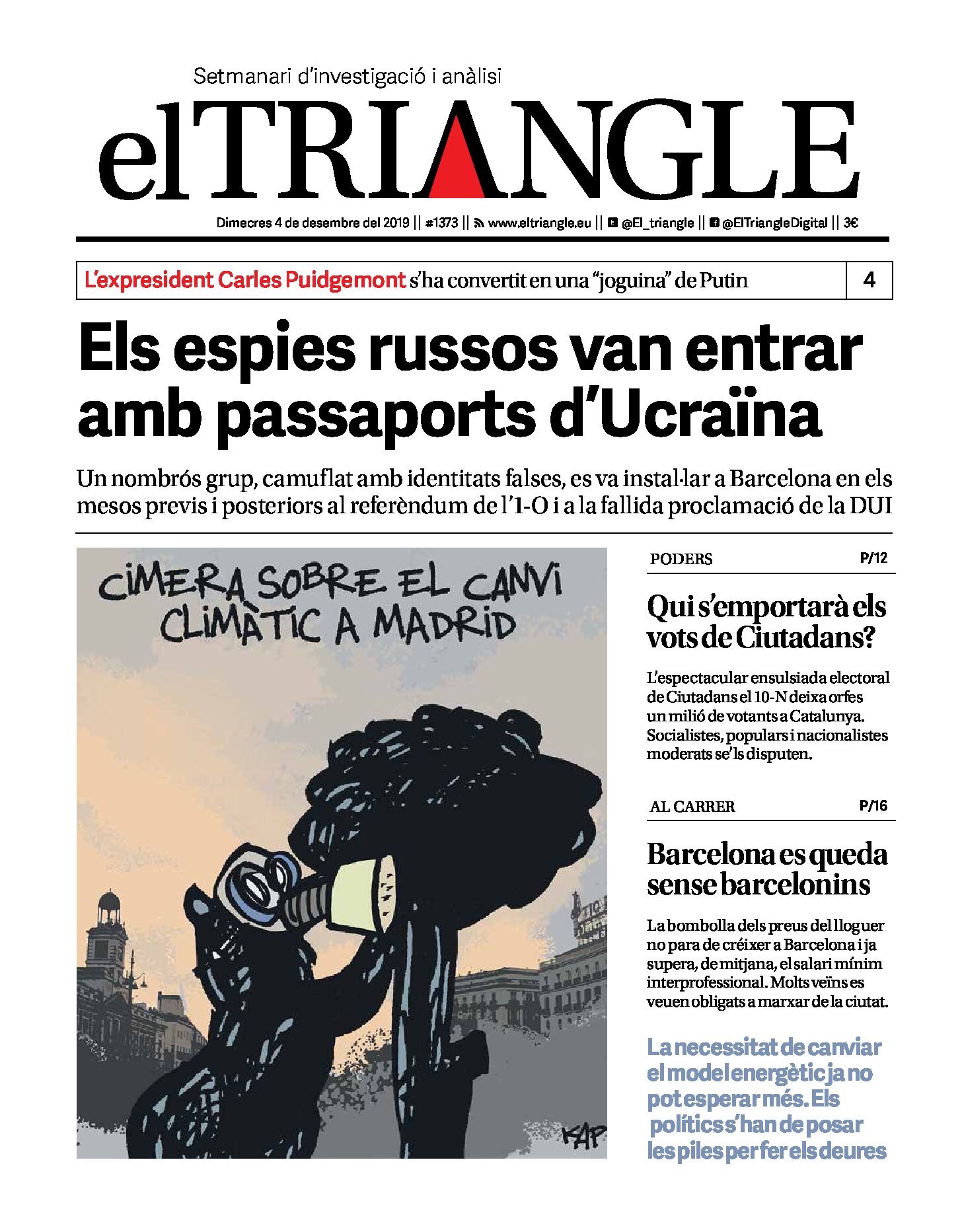 Els espies russos van entrar amb passaports d'Ucraïna