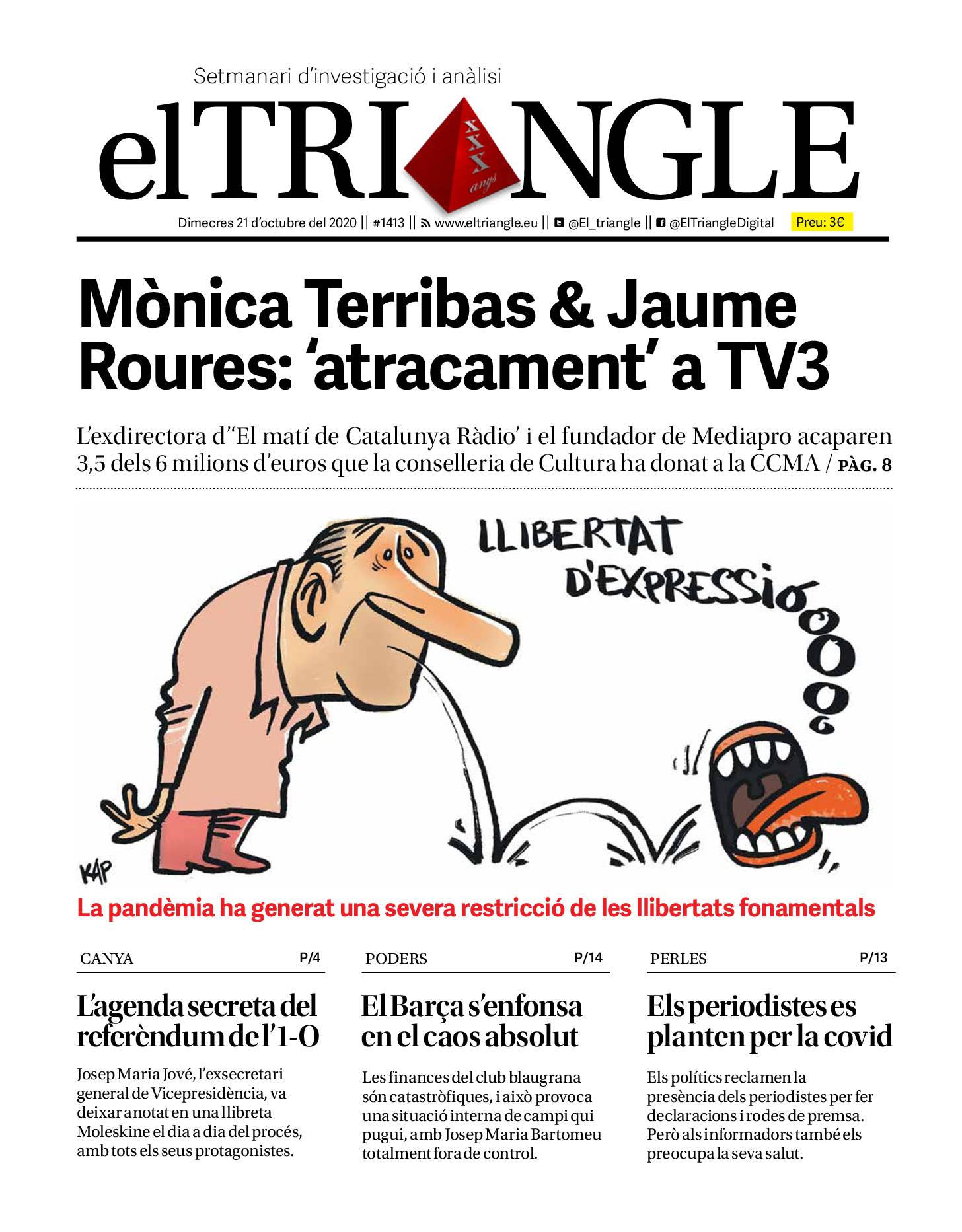 Mònica Terribas & Jaume Roures: 'atracament' a TV3