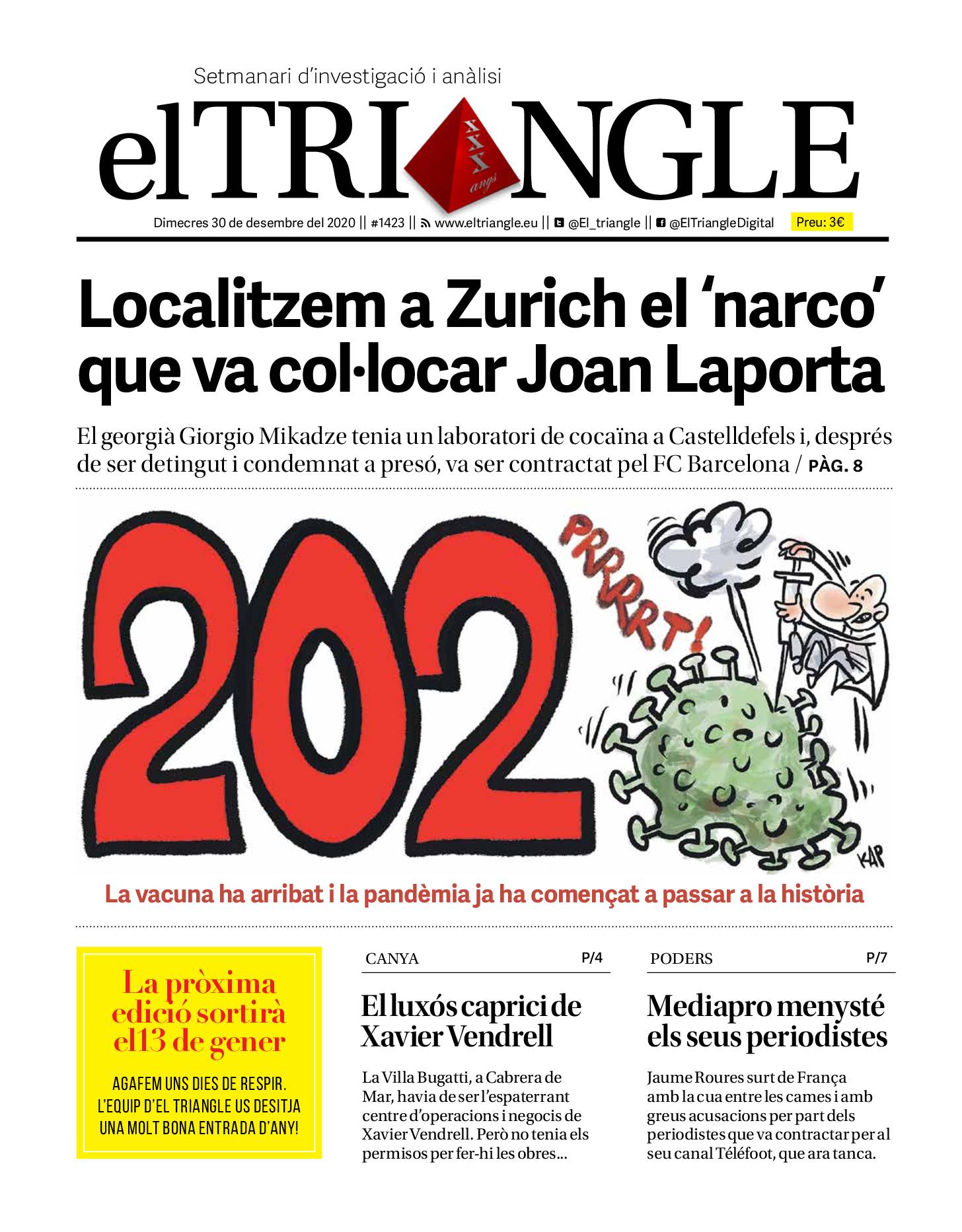 Localitzem a Zuric el 'narc' que va col·locar Joan Laporta