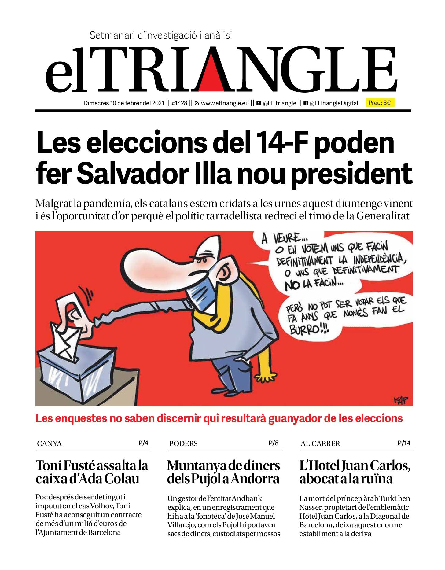 Les eleccions del 14-F poden fer Salvador Illa nou president