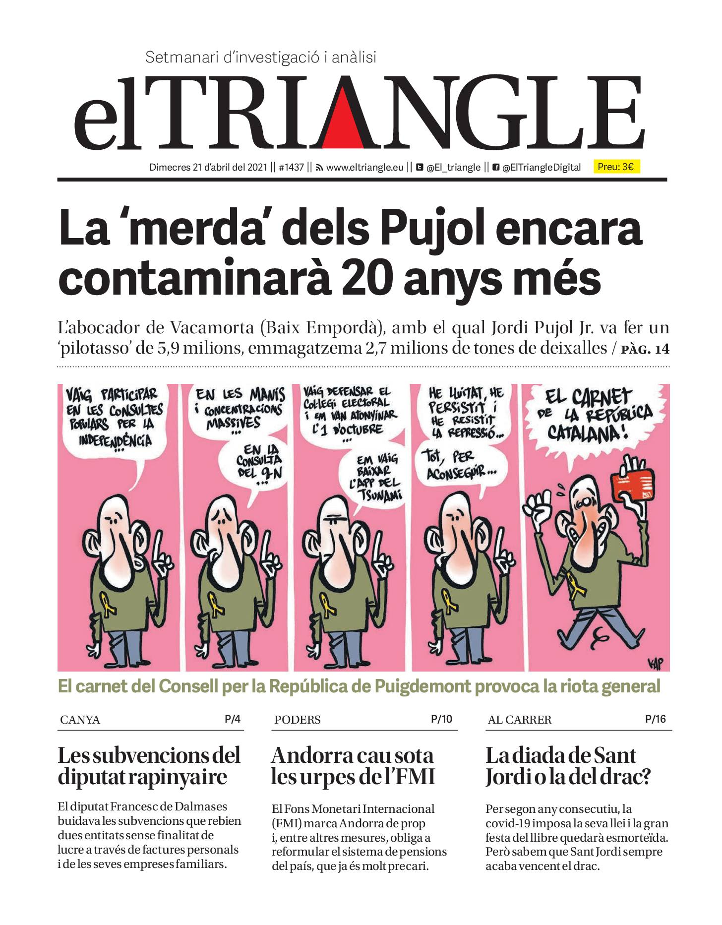 La 'merda' dels Pujol encara contaminarà 20 anys més