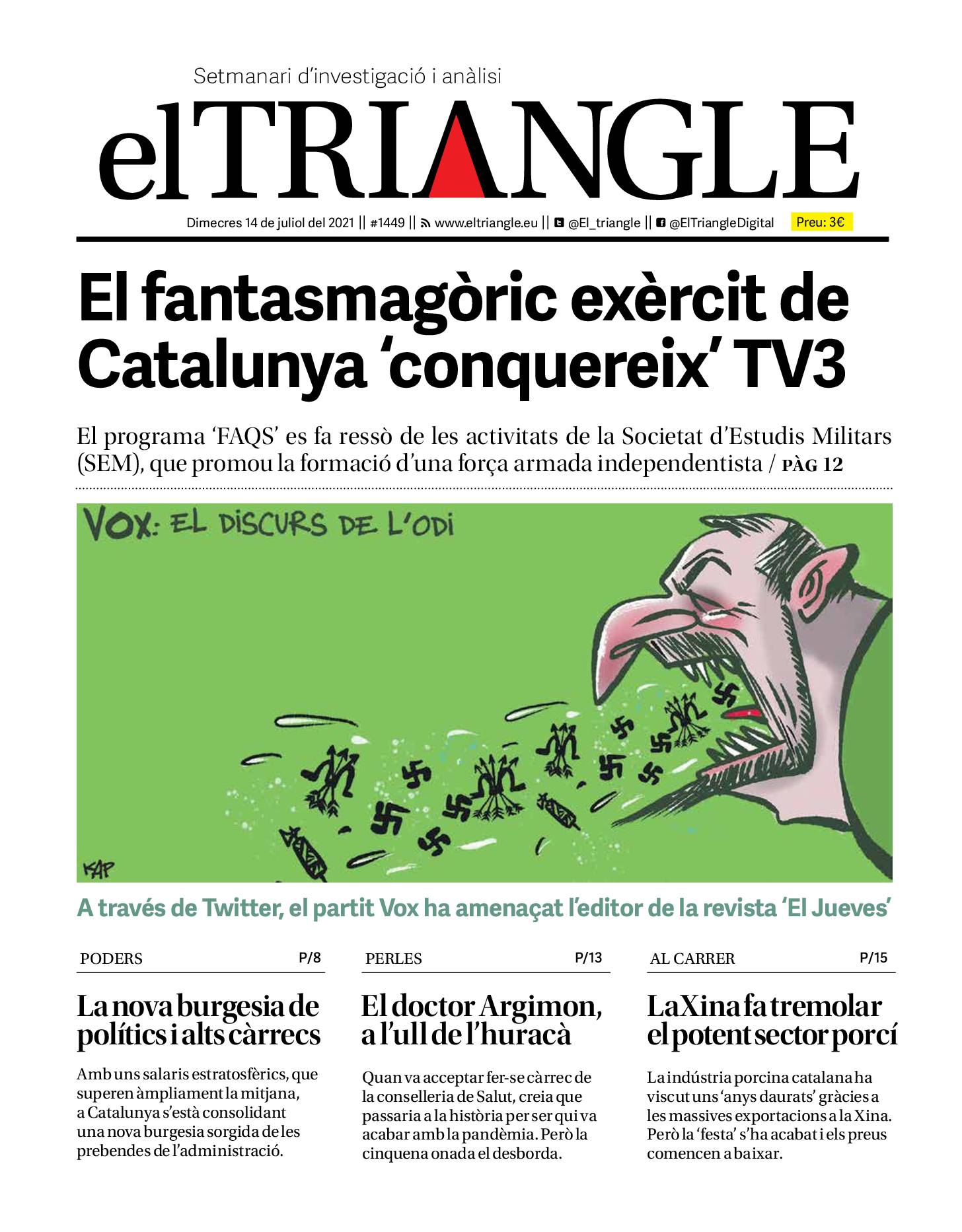 El fantasmagòric exèrcit de Catalunya 'conquereix' TV3