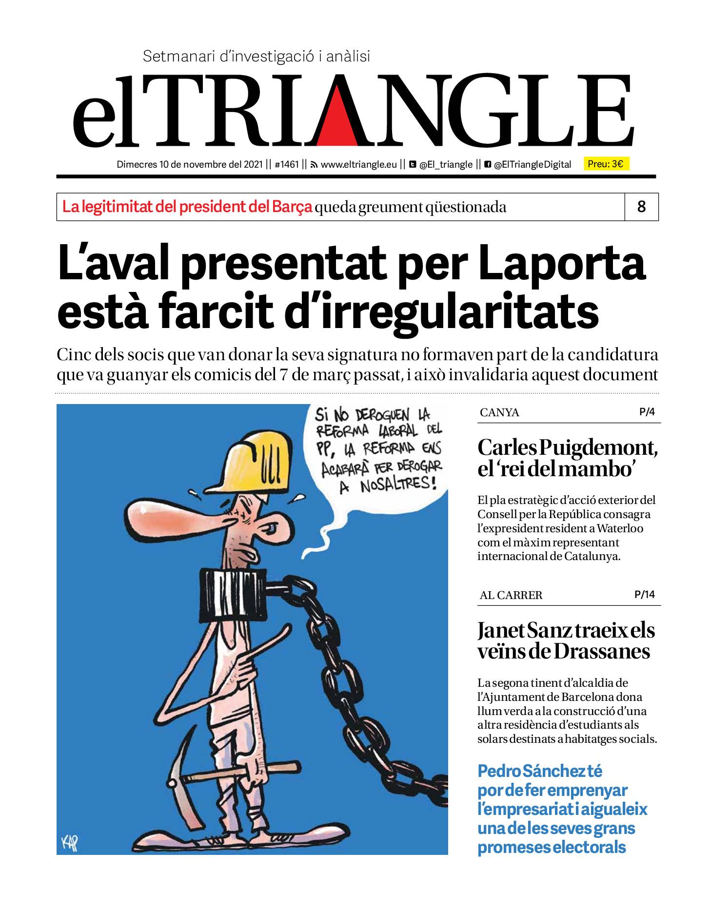 L'aval presentat per Laporta està farcit d'irregularitats