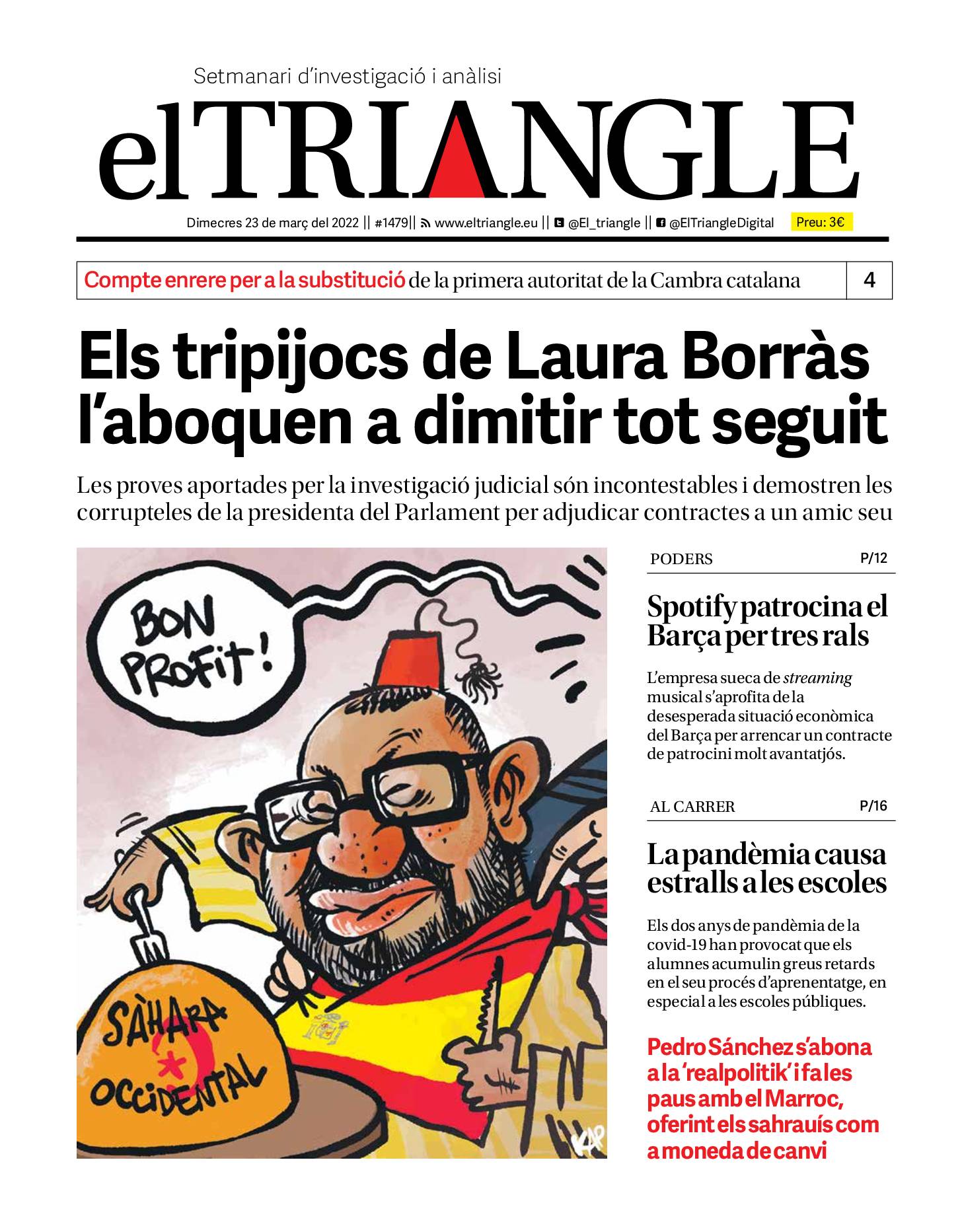 Els tripijocs de Laura Borràs l'aboquen a dimitir tot seguit