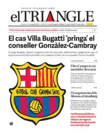 El cas Villa Bugatti ‘pringa’ el conseller Gonzàlez-Cambray