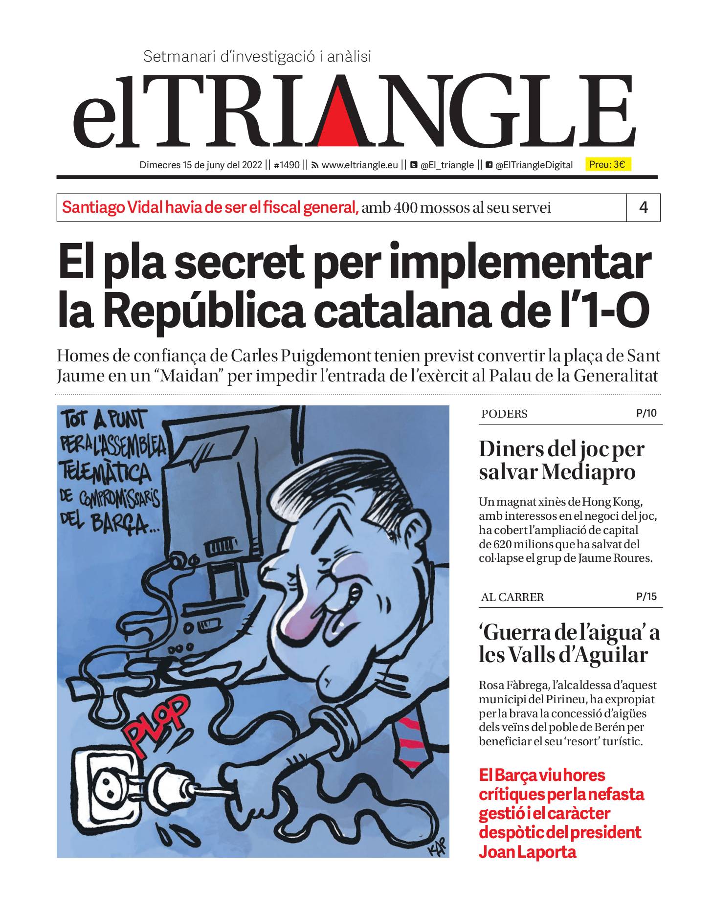 El pla secret per implementar la República catalana de l'1-O