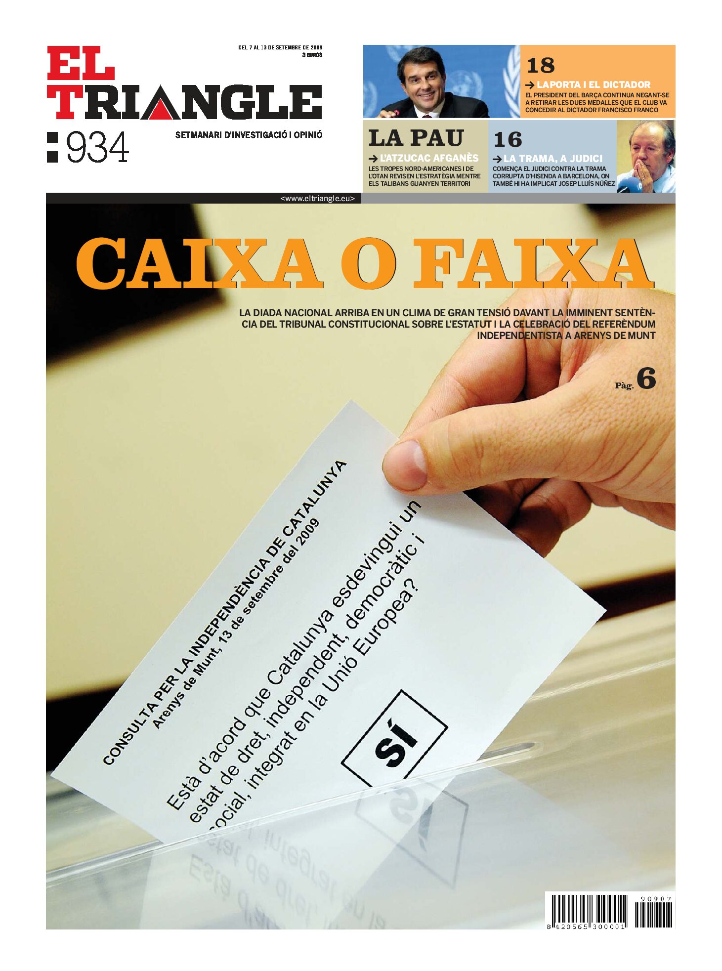 Caixa o faixa
