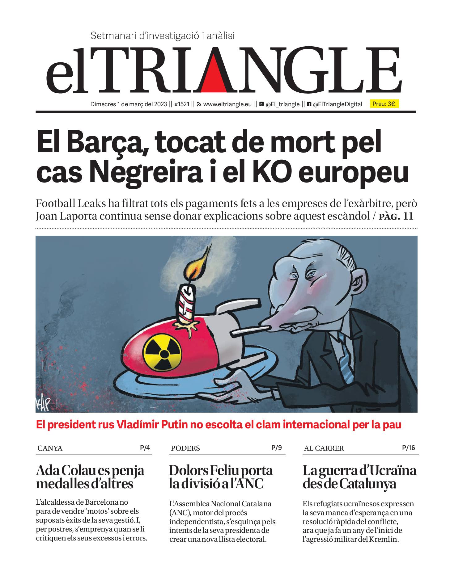 El Barça, tocat de mort pel cas Negreira i el KO europeu