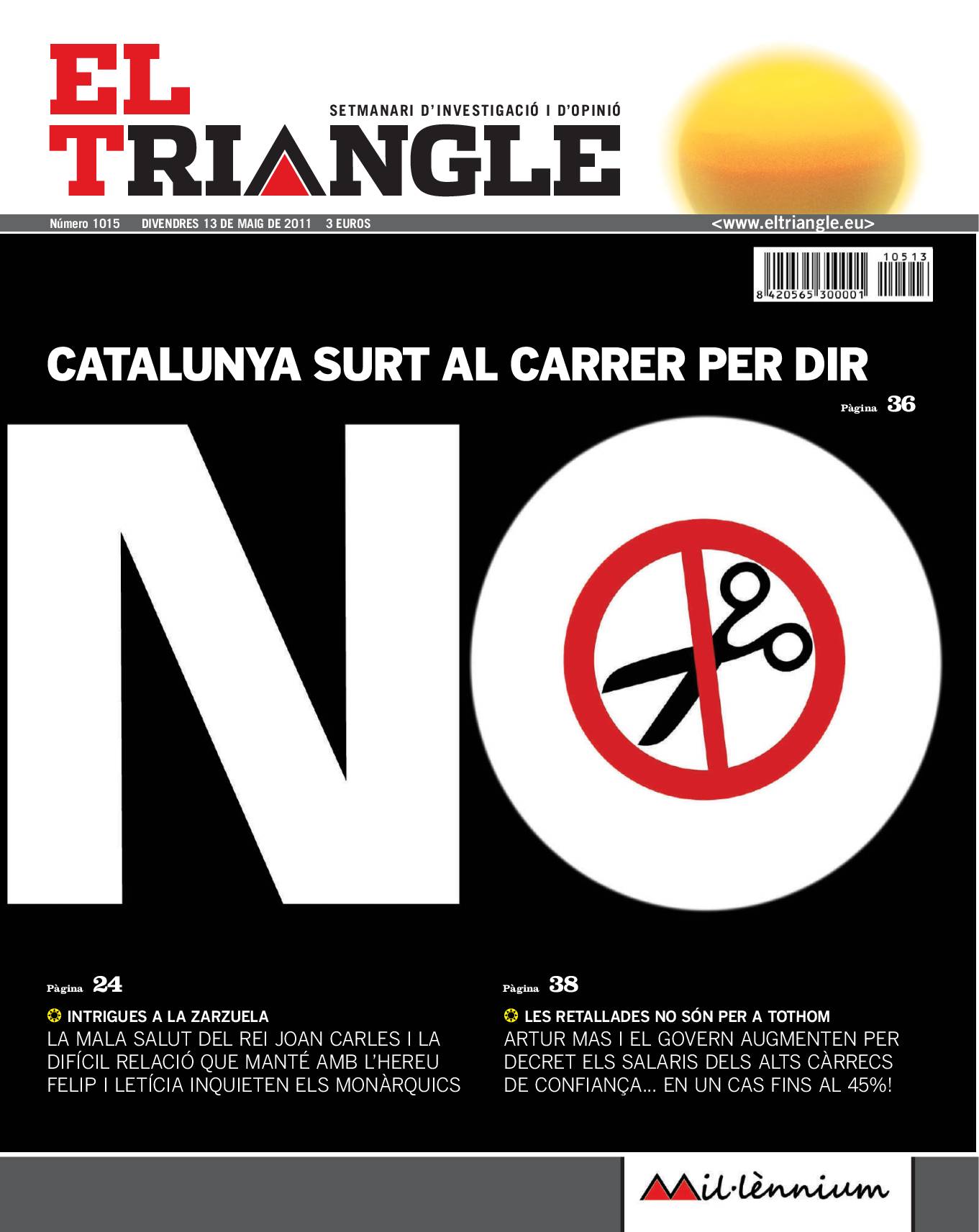 Catalunya surt al carrer per dir NO
