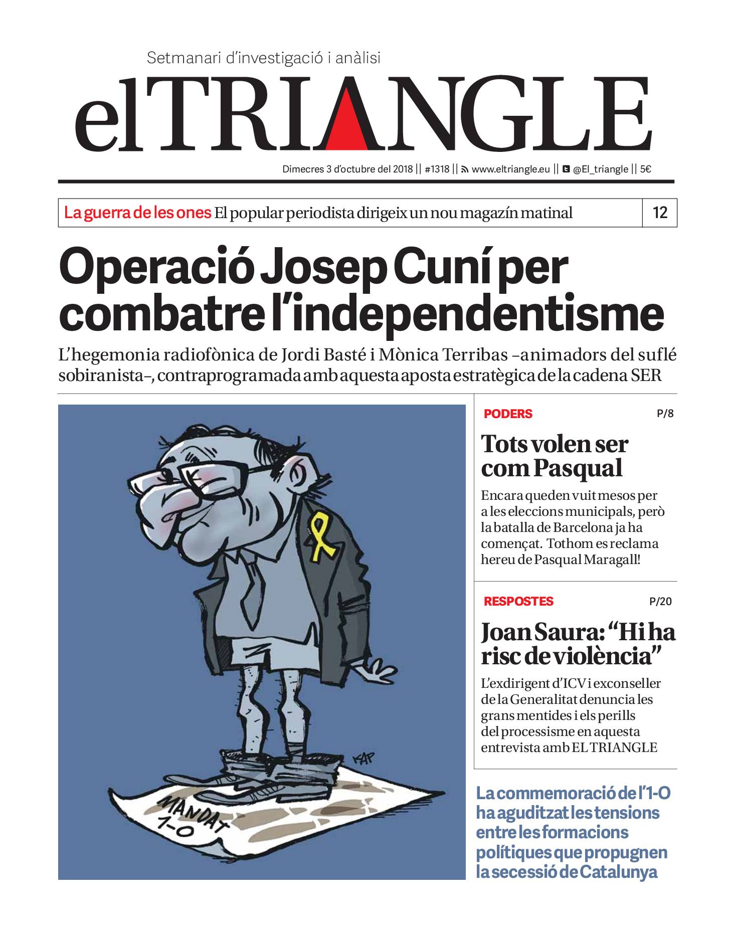 Operació Josep Cuní per combatre l'independentisme