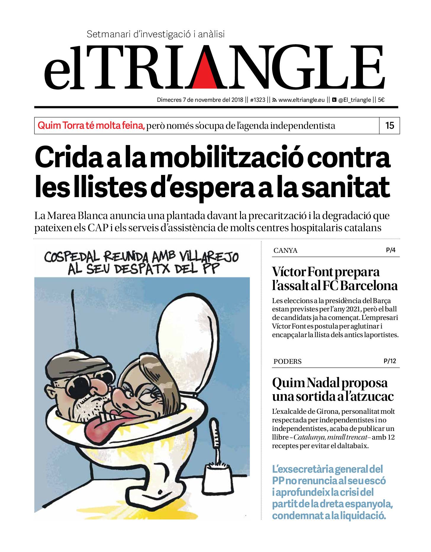 Crida a la mobilització contra les llistes d'espera a la sanitat