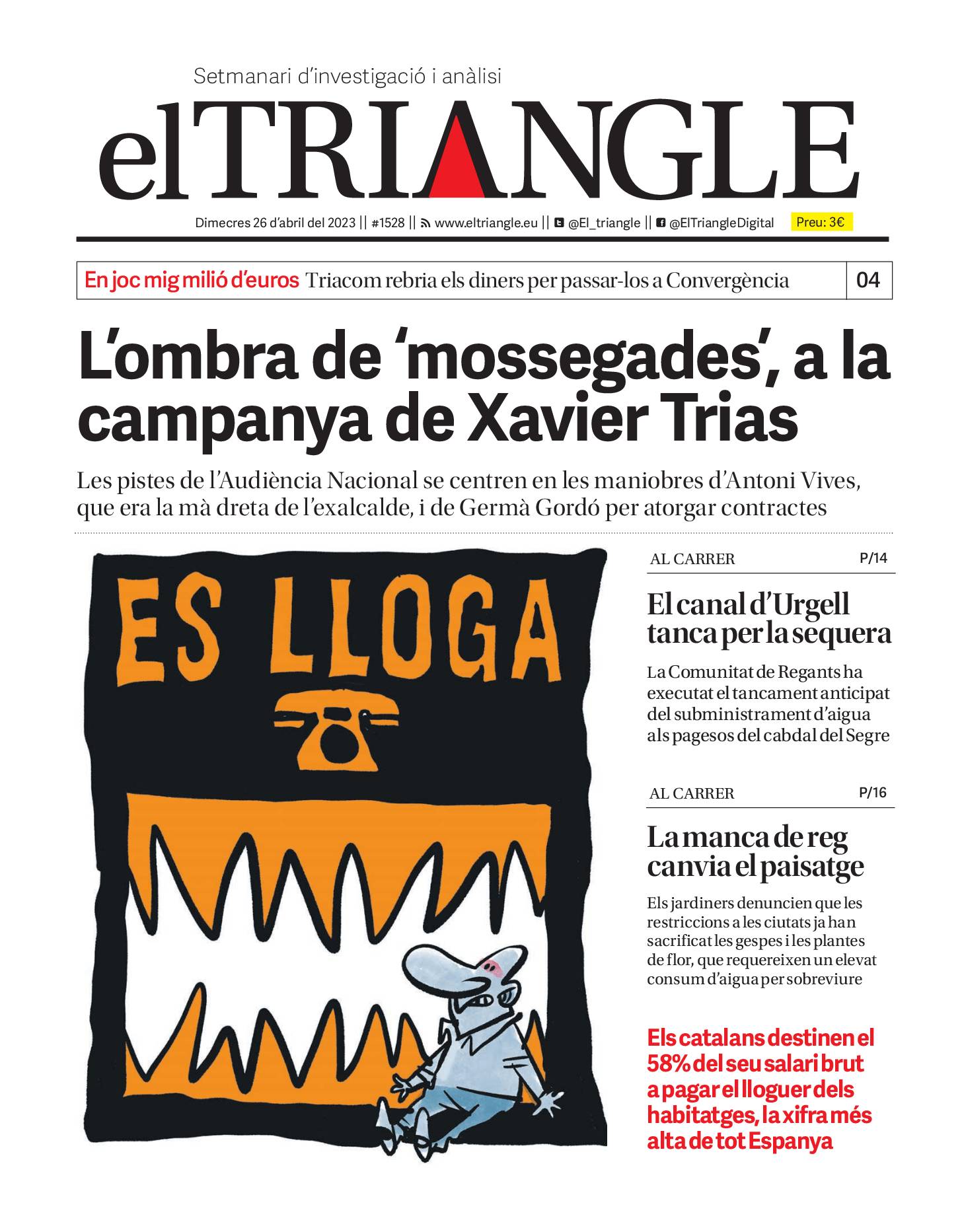 L'ombra de 'mossegades', a la campanya de Xavier Trias