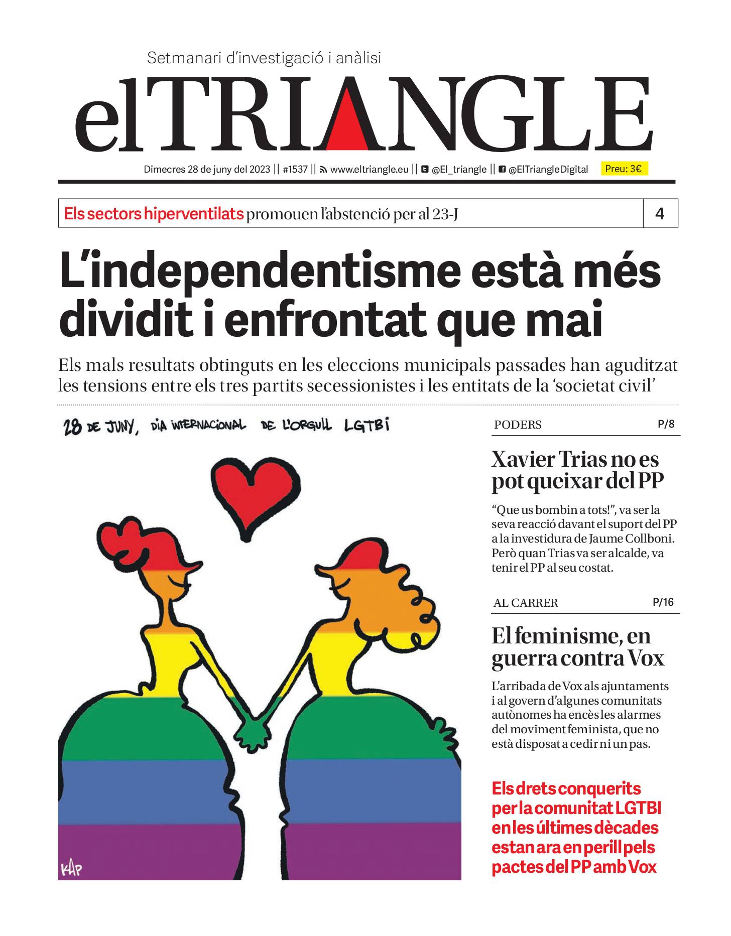 L'independentisme està més dividit i enfrontat que mai