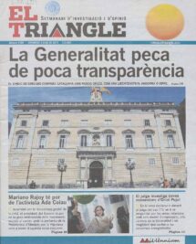 La Generalitat peca de poca transparència