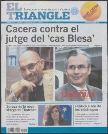 Cacera contra el jutge del ‘cas Blesa’
