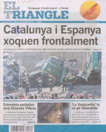 Catalunya i Espanya xoquen frontalment