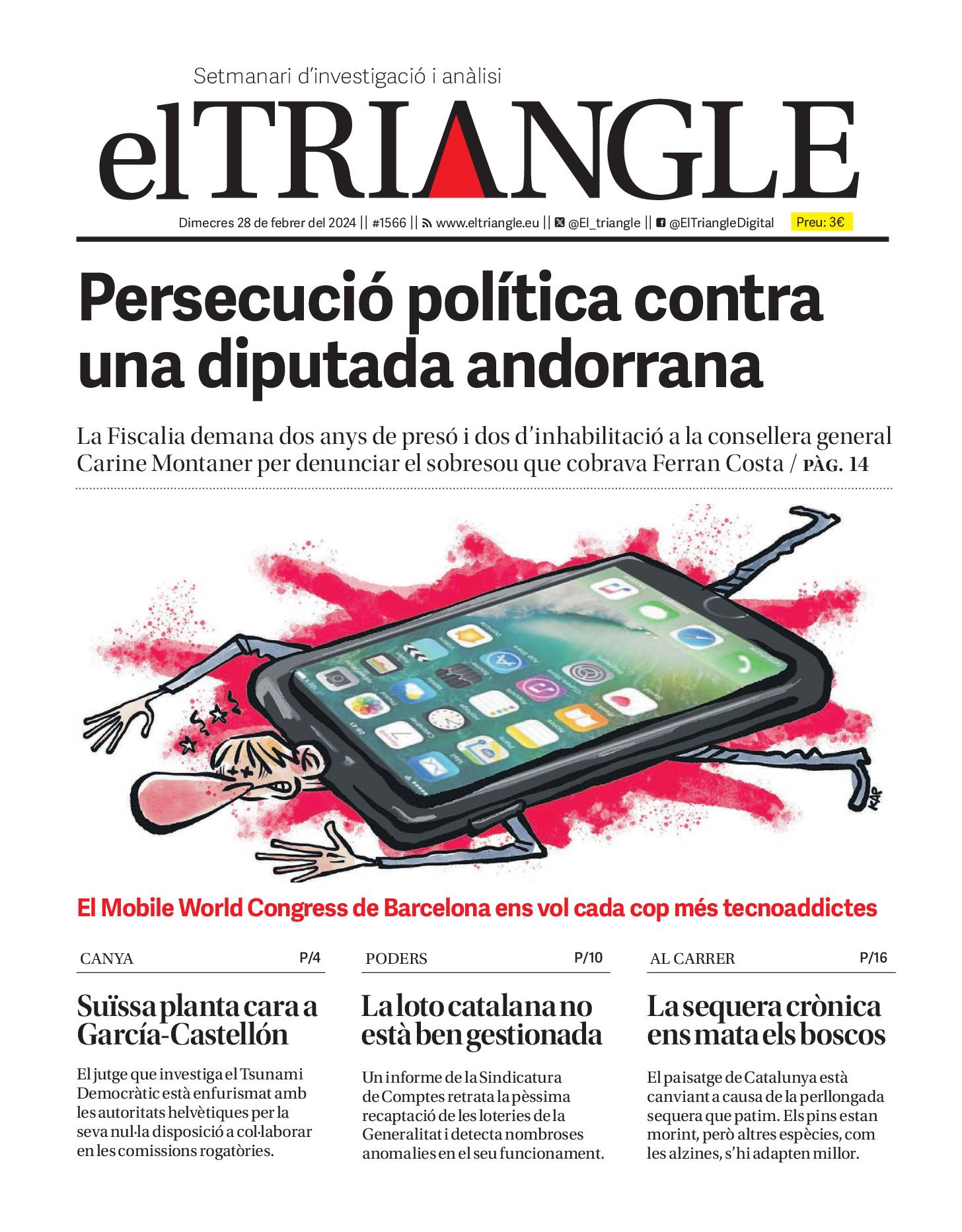 Persecució política contra una diputada andorrana