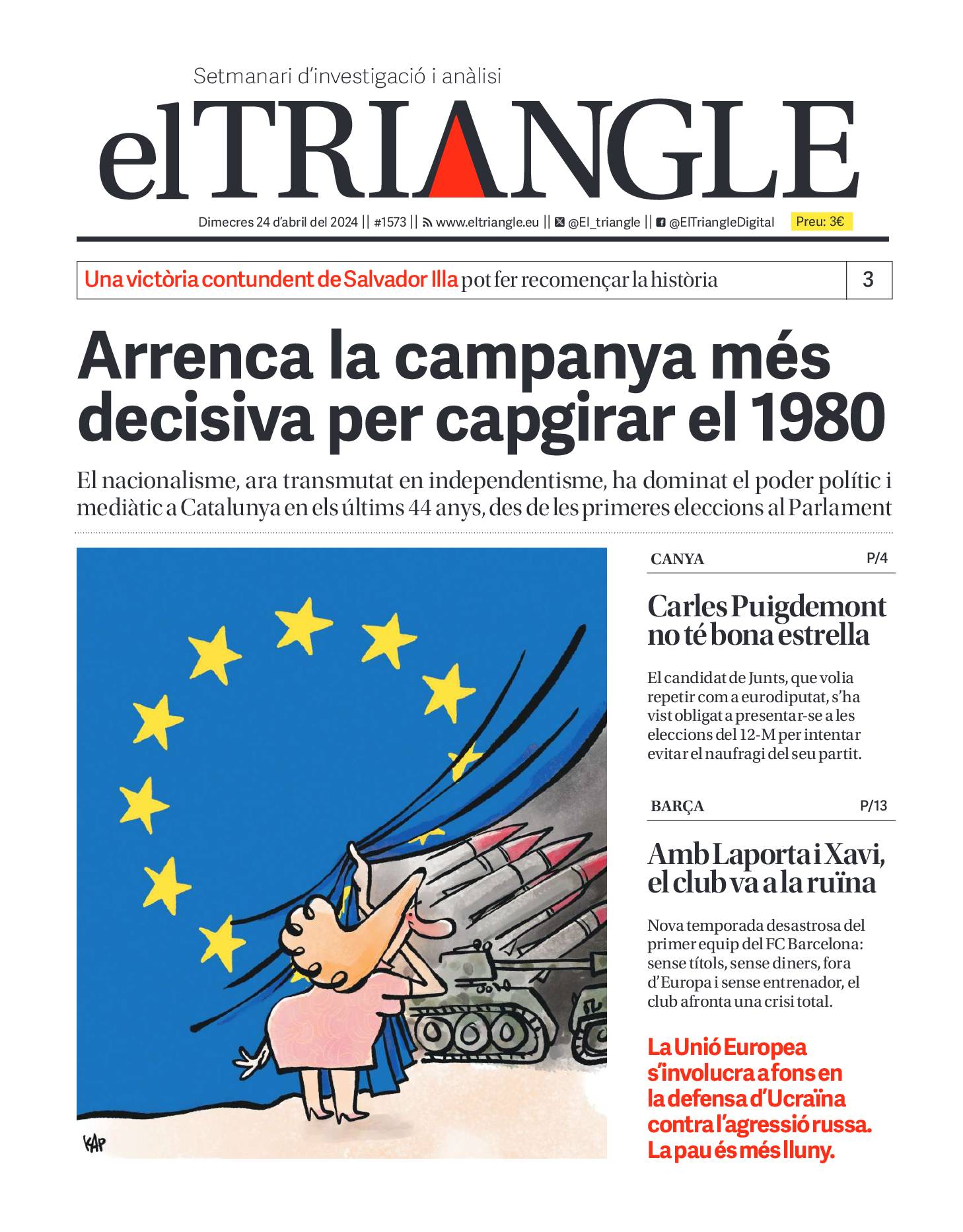 Arrenca la campanya més decisiva per capgirar el 1980