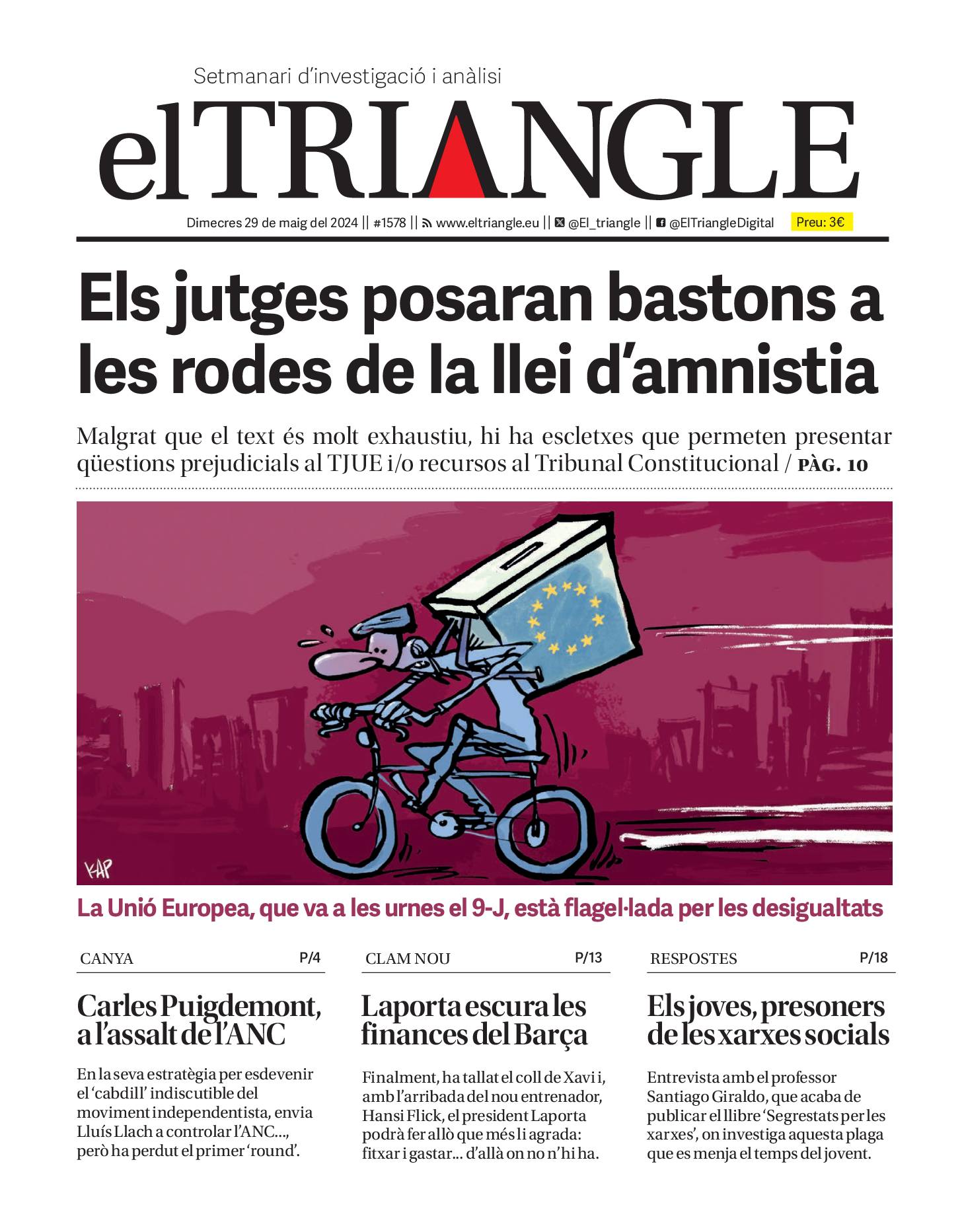 Els jutges posaran bastons a les rodes de la llei d'amnistia