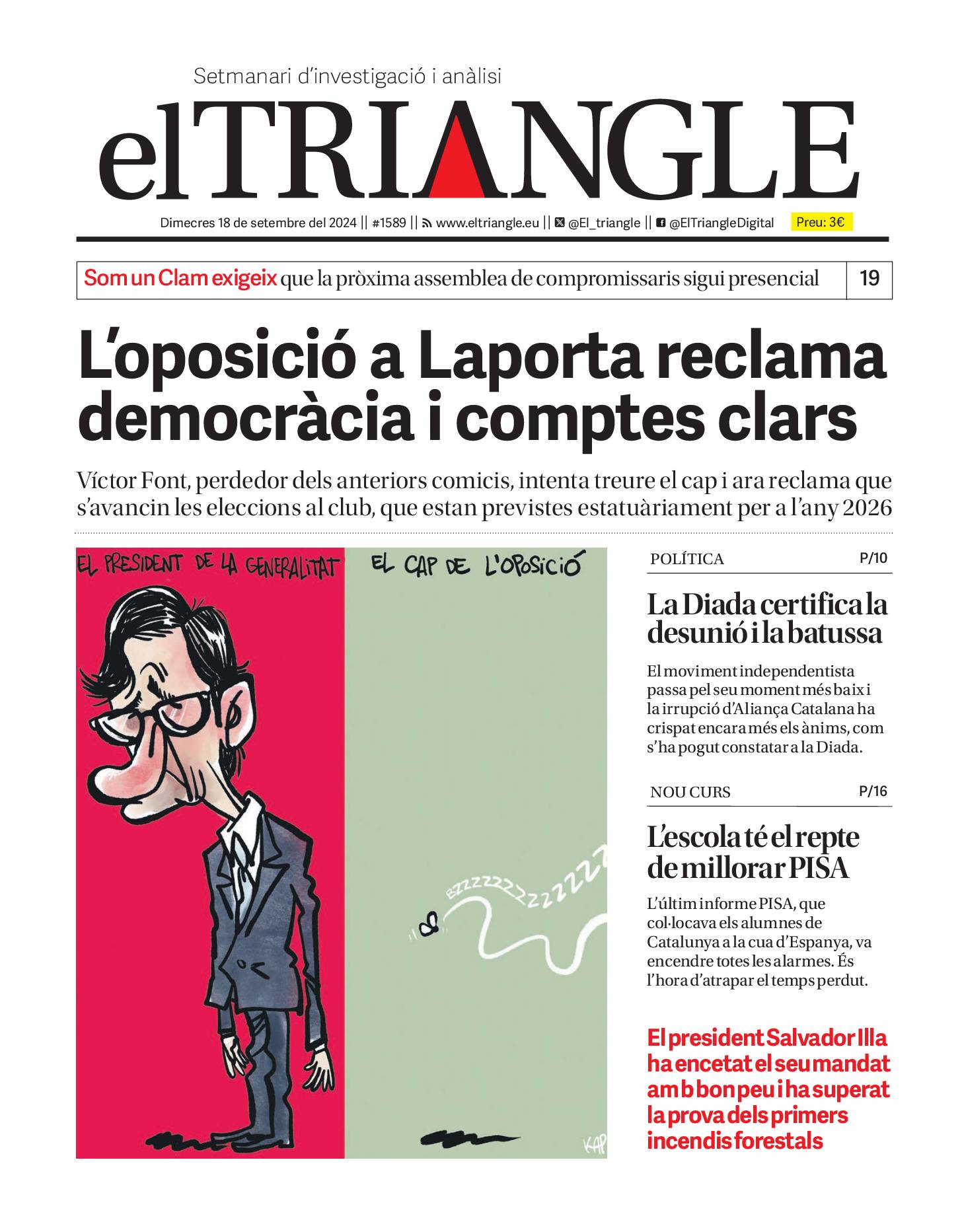 L'oposició a Laporta reclama democràcia i comptes clars