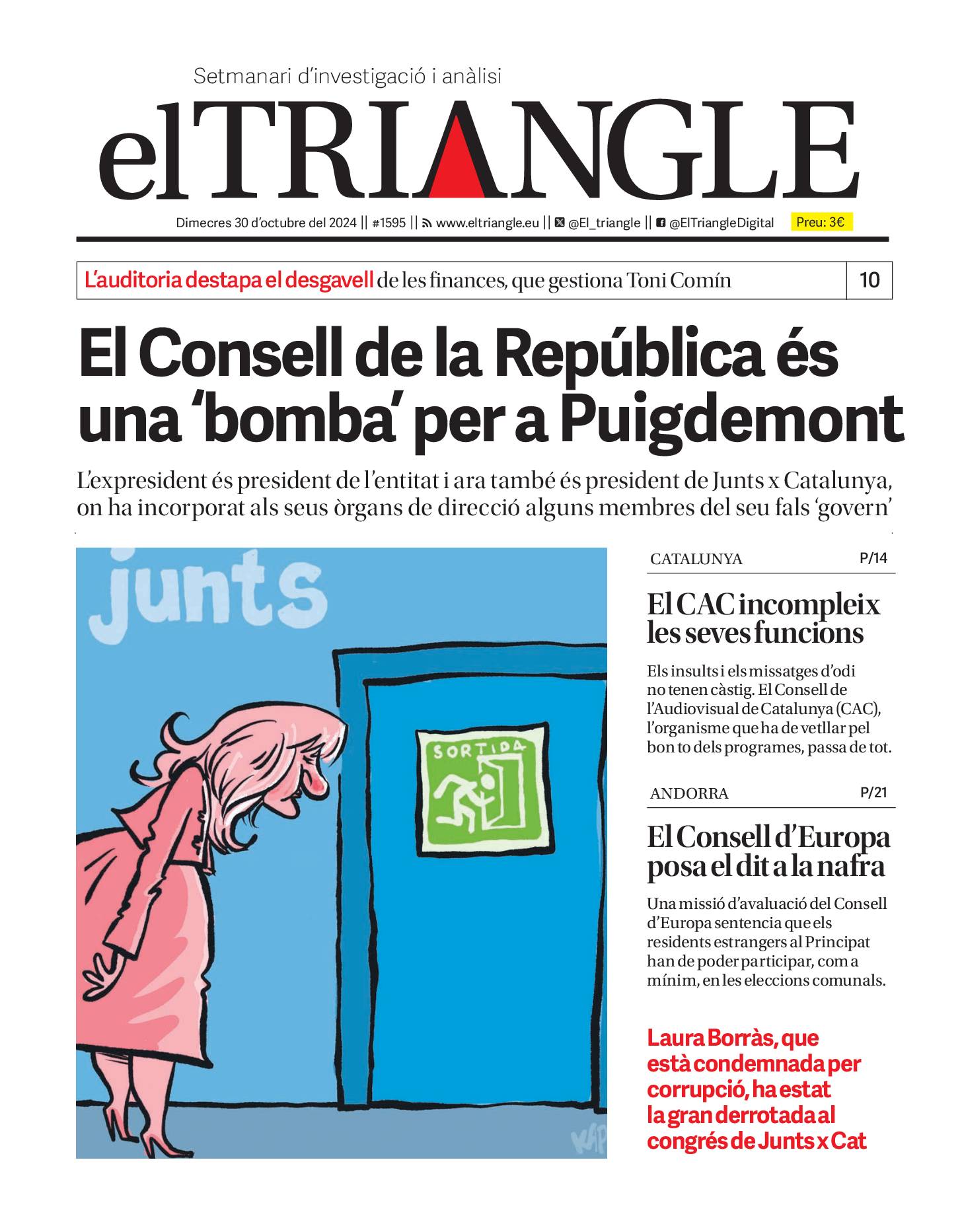 El Consell de la República és una "bomba" per a Puigdemont