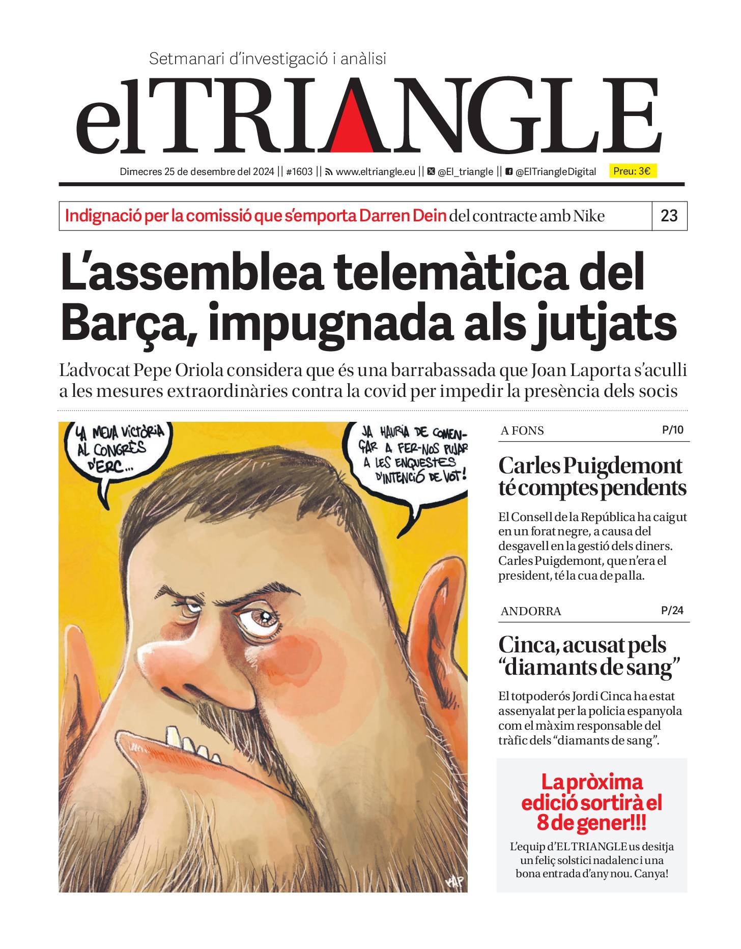 L'assemblea telemàtica del Barça, impugnada als jutjats