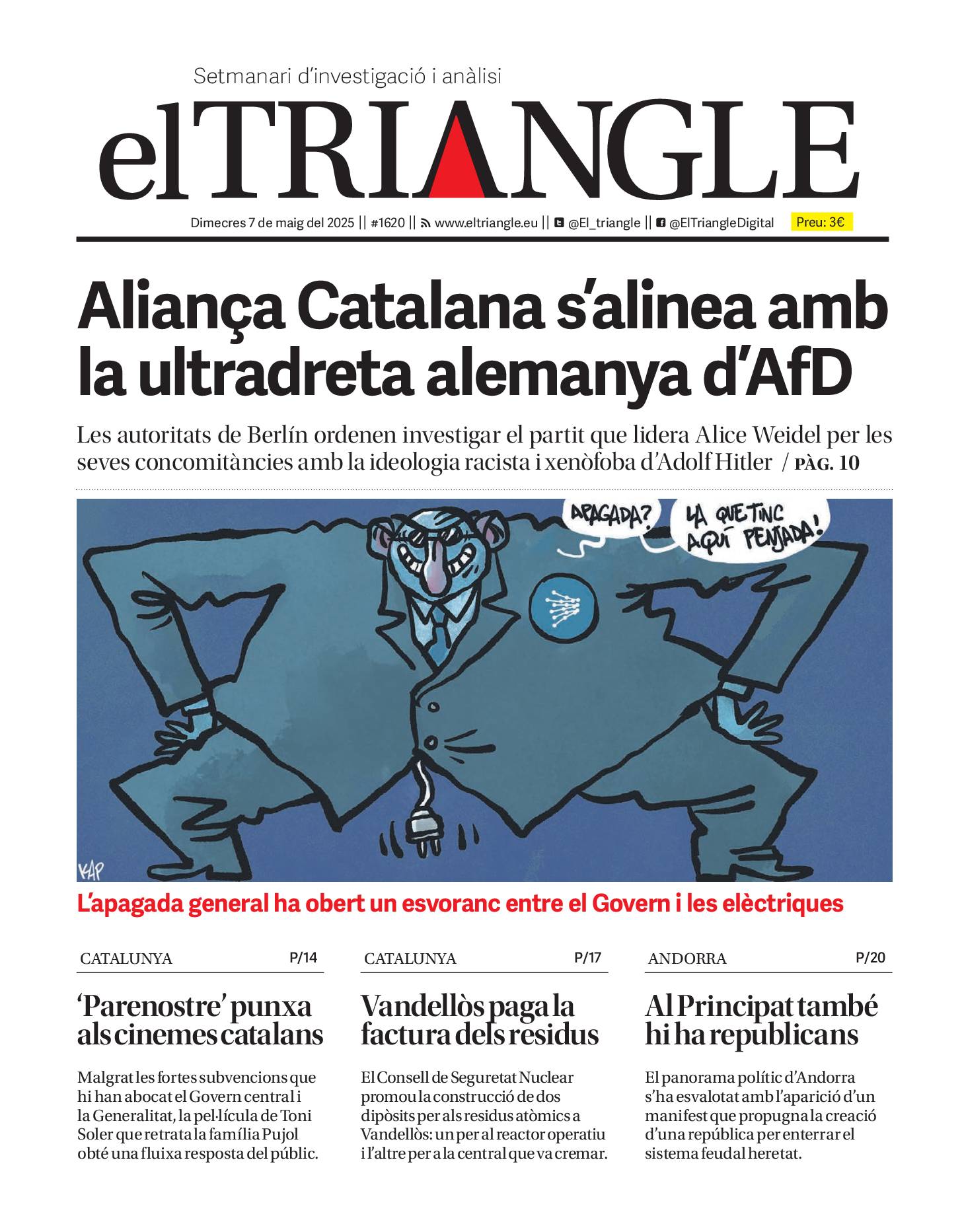 Aliança Catalana s'alinea amb la ultradreta alemanya d'AfD