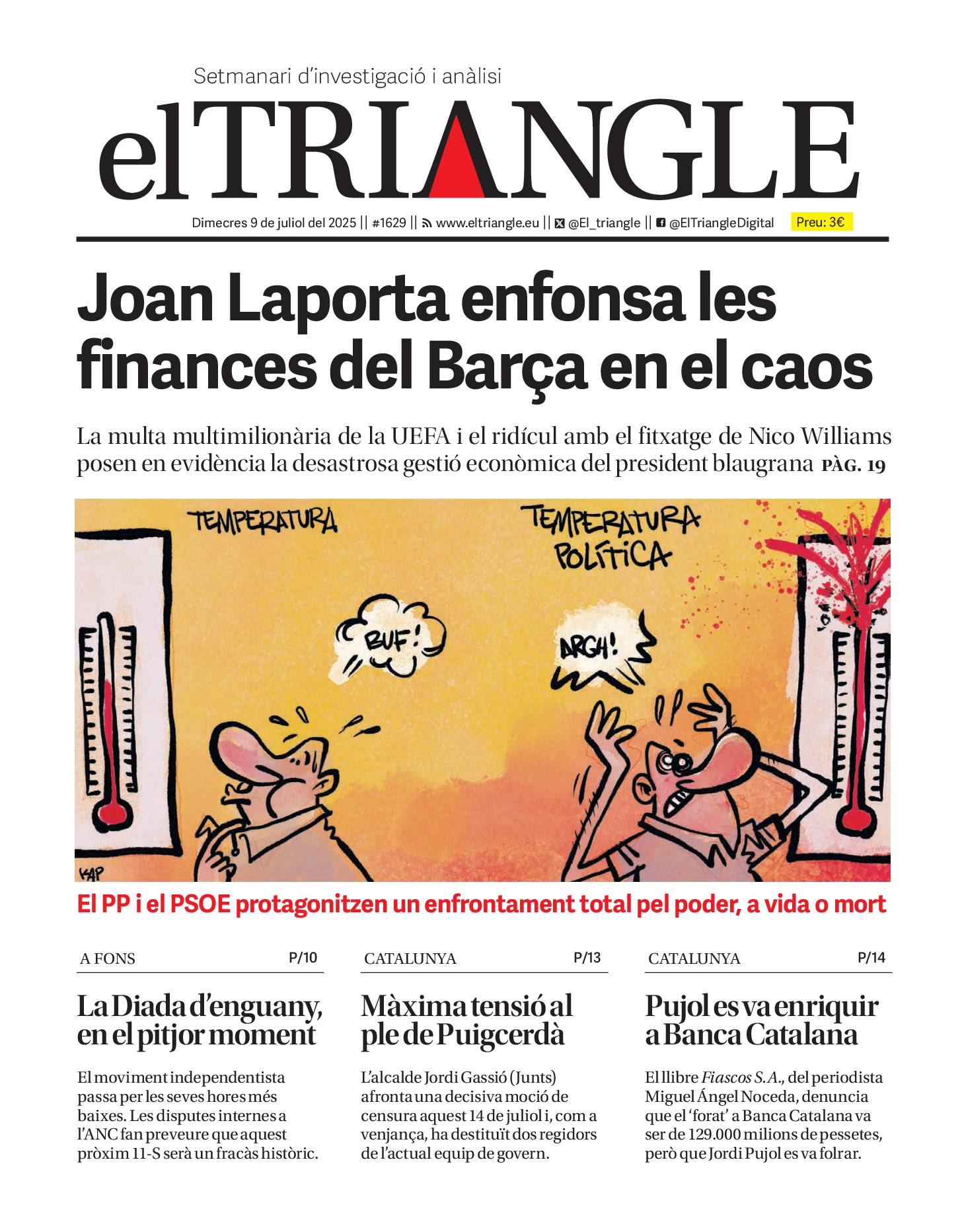 Joan Laporta enfonsa les finances del Barça en el caos