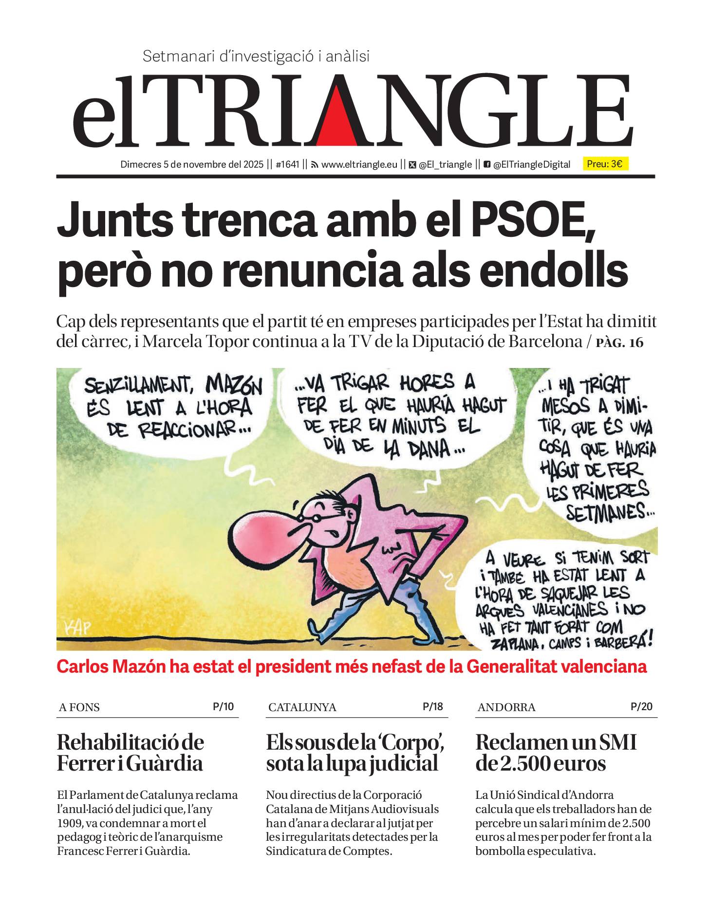 Junts trenca amb el PSOE, però no renuncia als endolls