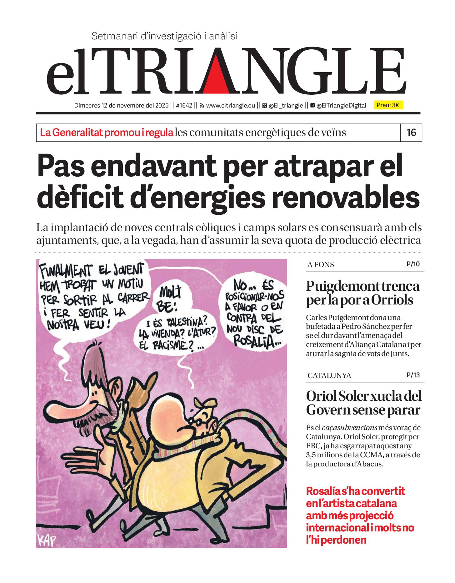 Pas endavant per atrapar el dèficit d'energies renovables