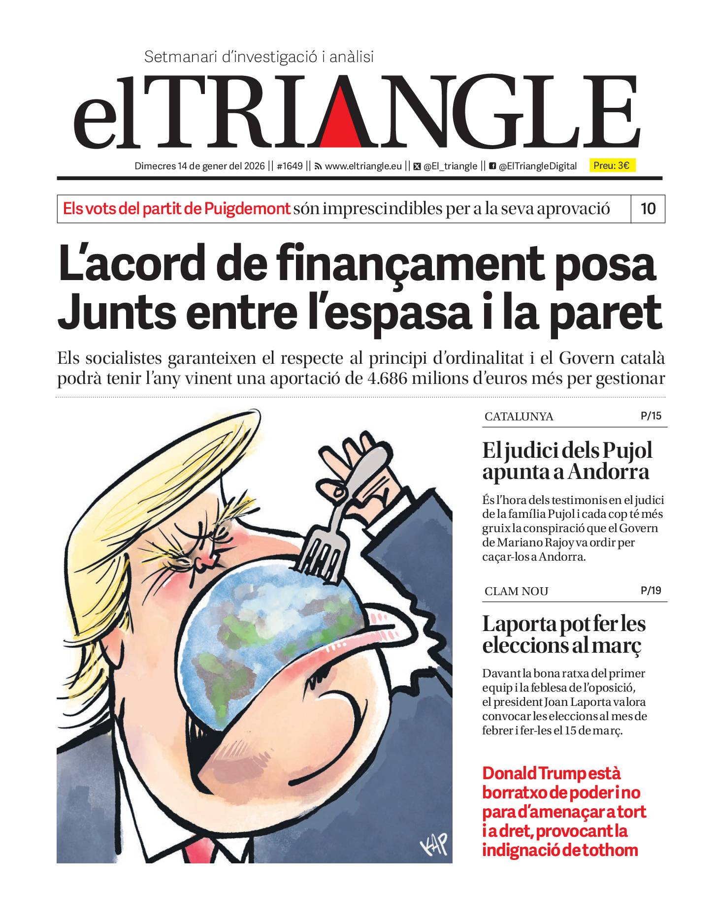 L'acord de finançament posa Junts entre l'espasa i la paret